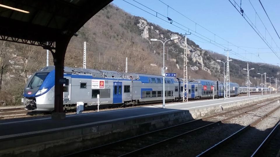 Regio2N en gare de Foix