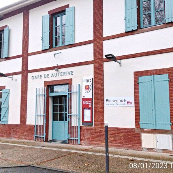 La gare d'Auterive
