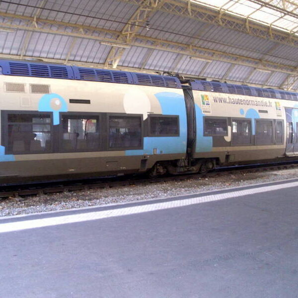 AGC Haute Normandie en gare de Pamiers