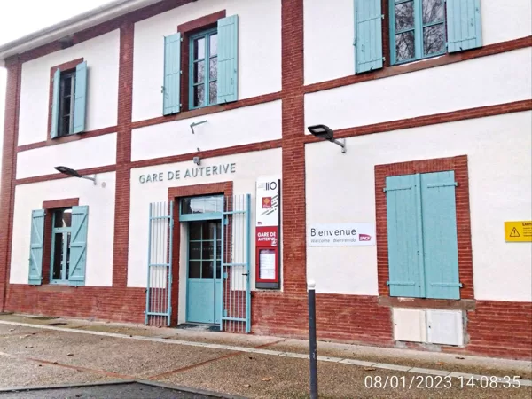 La gare d'Auterive