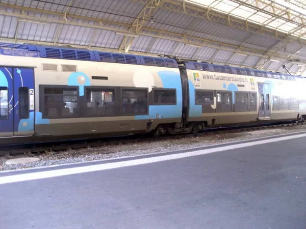 AGC Haute Normandie en gare de Pamiers